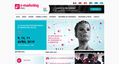 Desktop Screenshot of emarketingparis.com